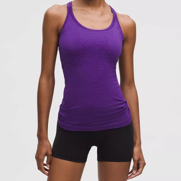 NWT Lululemon Ebb to Street Tank in College Purple - Picture 1 of 5